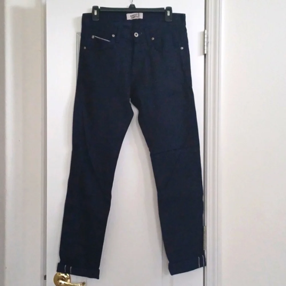 Naked and Famous, Indigo Stretch Selvedge, Super Skinny Guy, Denim Jeans!